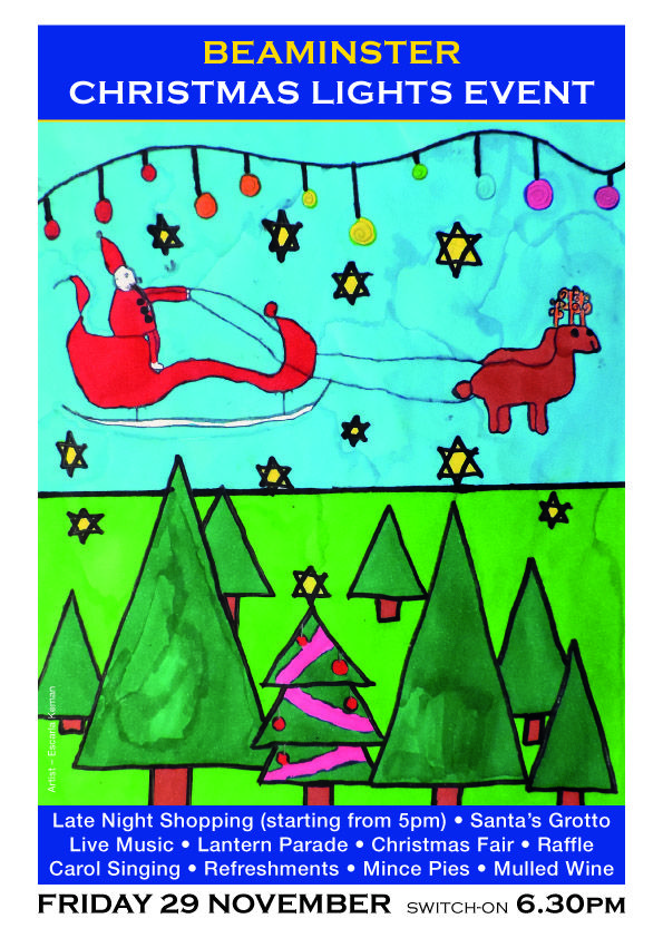 crop christmas poster
