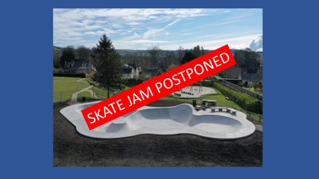 Skate Jam Postponed 2