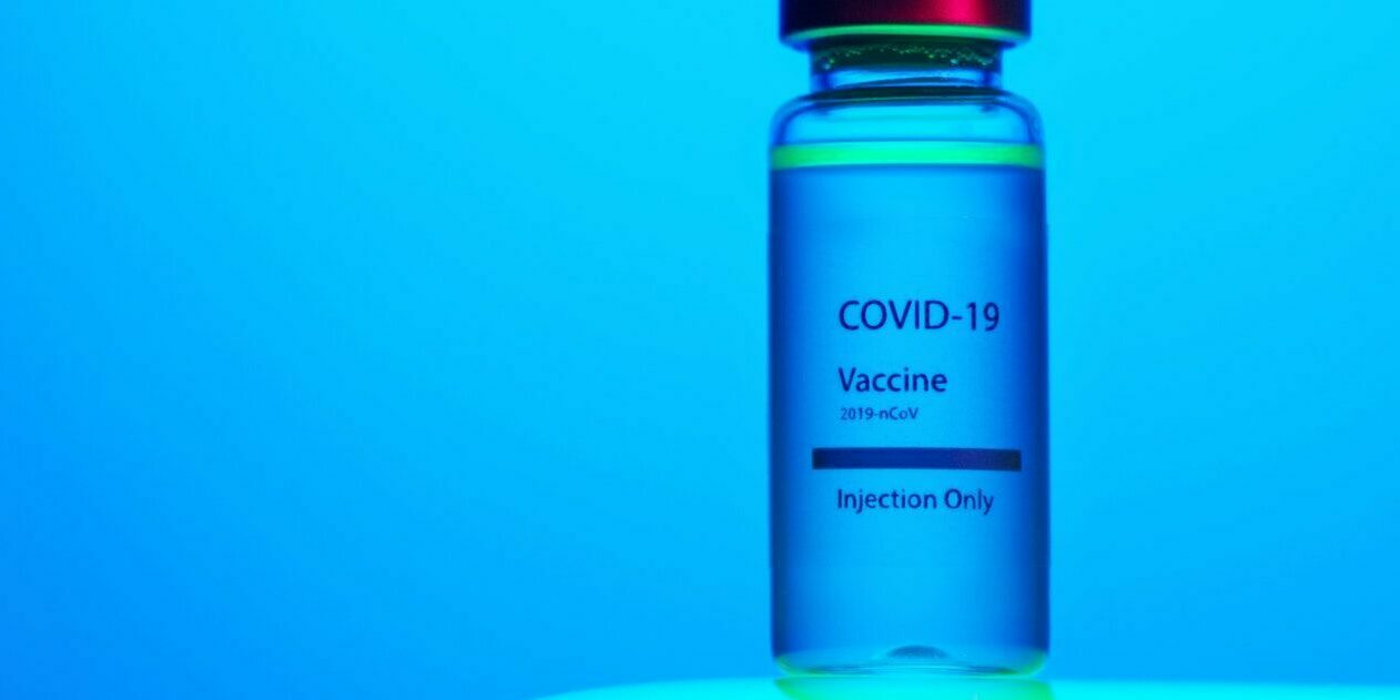 Covid Vaccine A phial of Covid Vaccine