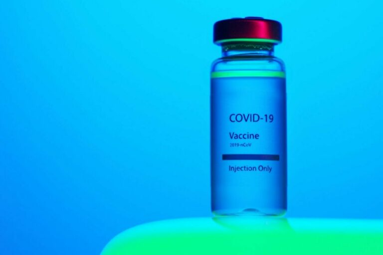 A phial of Covid Vaccine