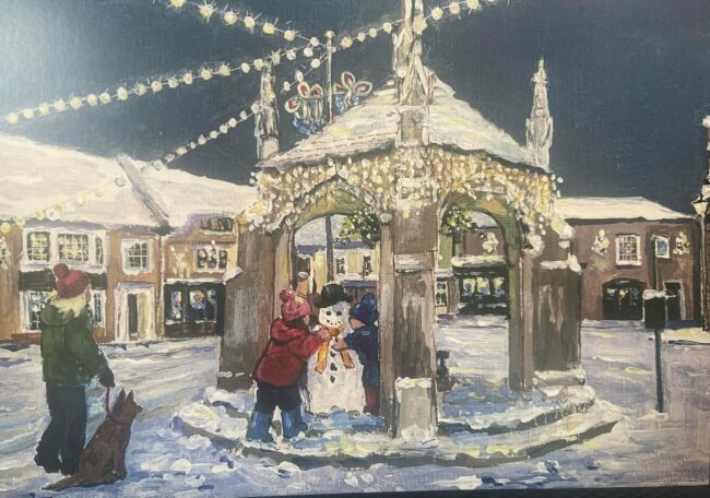 Joan Hudson Christmas Card square